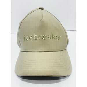 ICEBREAKER Merino Wool Adjustable OUTDOOR HAT CAP Tan